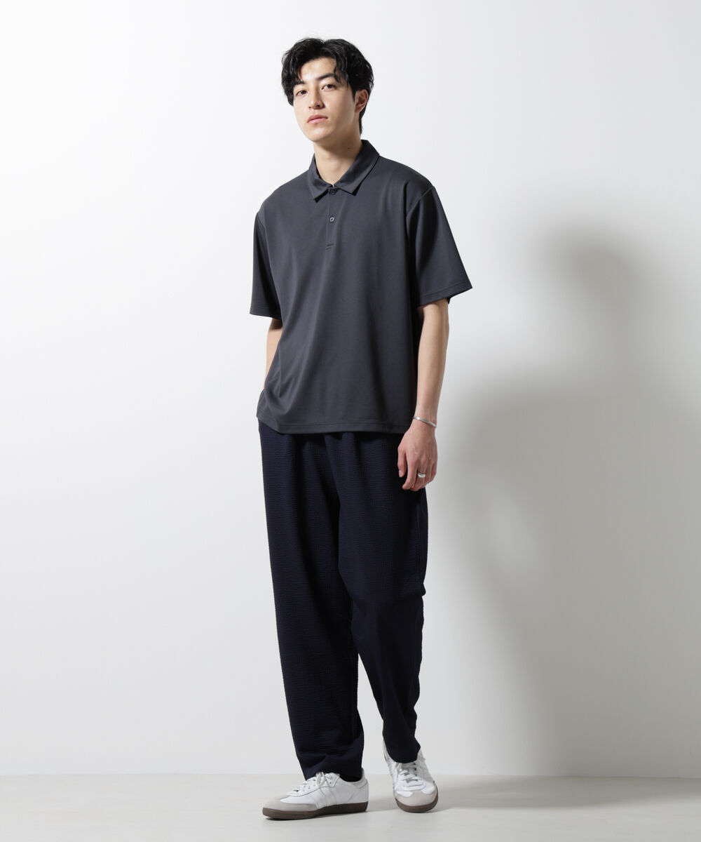 nano･universe「ポンチポロシャツ半袖」|Tシャツ・カットソー|