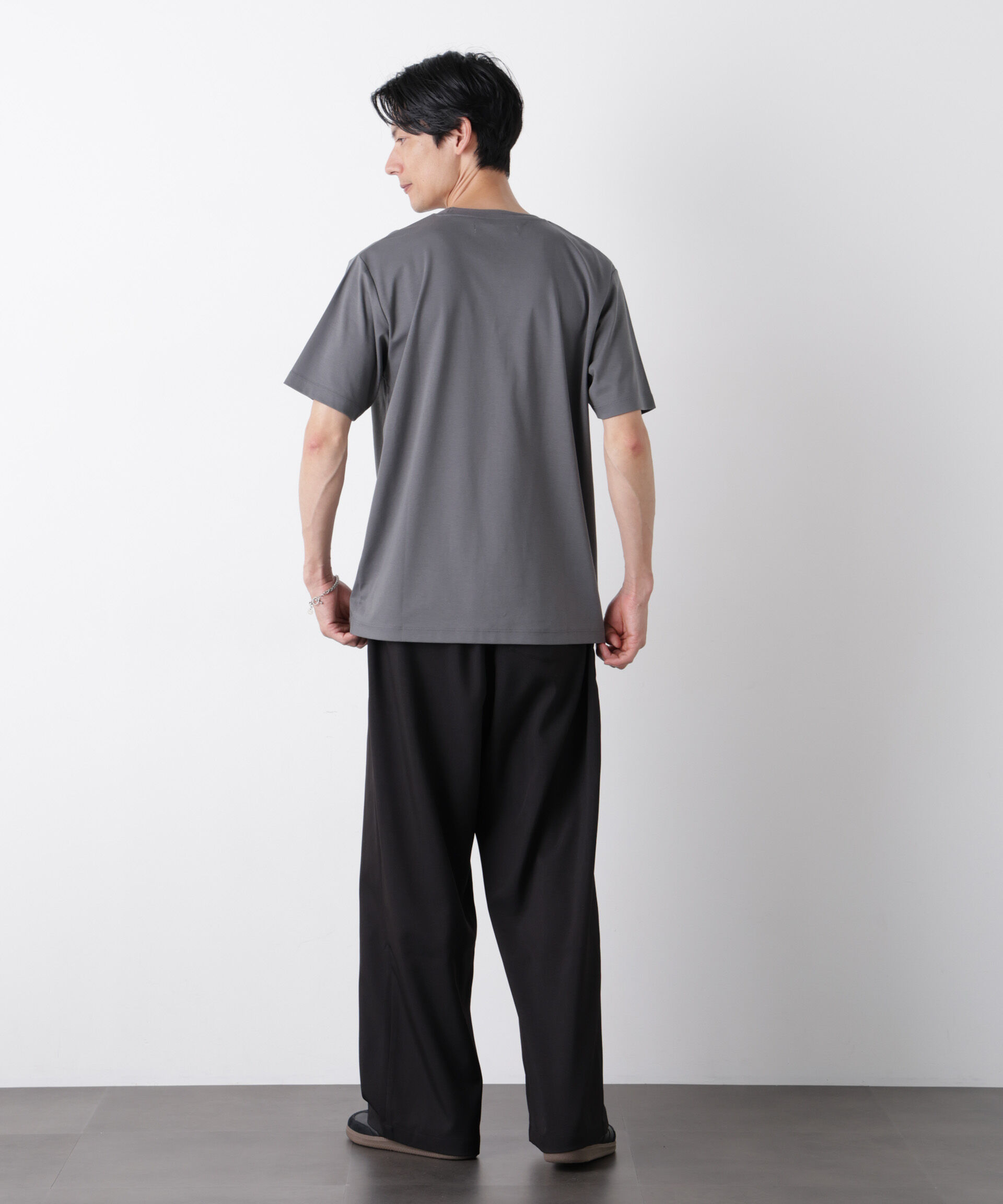 NANO universe「スタンダードスムースTシャツ 半袖」|Tシャツ・カットソー|