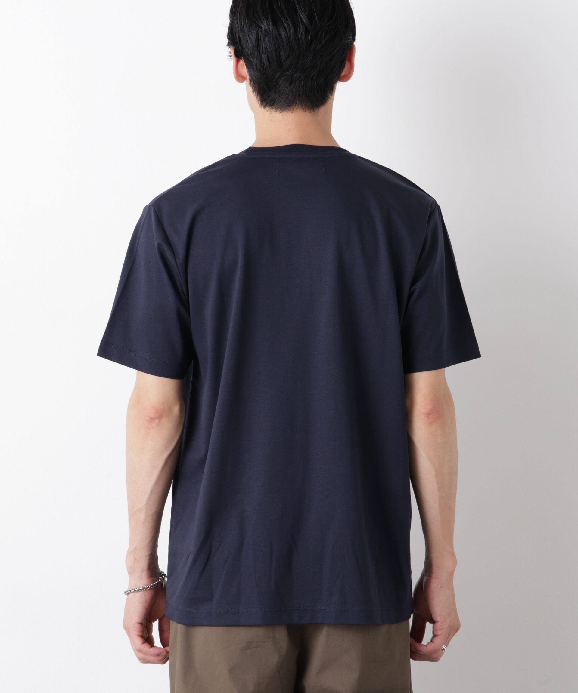 NANO universe「スタンダードスムースTシャツ 半袖」|Tシャツ・カットソー|