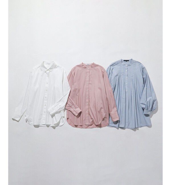 23区「【CLASSY.2月号掲載/洗える】CANCLINI ベーシック シャツ」|シャツ・ブラウス|