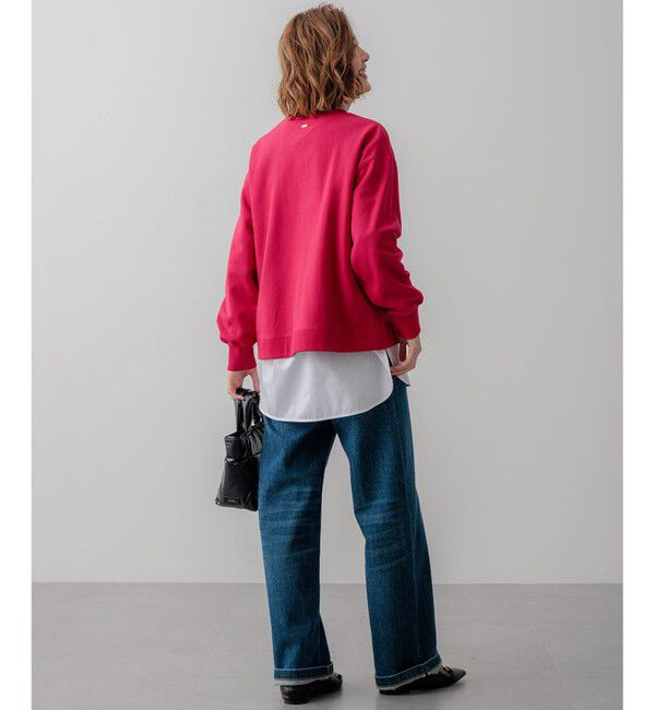 23区「【WEB&一部店舗限定カラーあり/Oggi2月号掲載】カラー スウェット」|Tシャツ・カットソー|