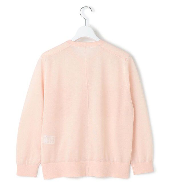 23区「【WEB&一部店舗限定カラーあり】シャイニーシアー フラップポケット カーディガン」|カーディガン|