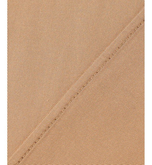 BEIGE,「COBURN / シルク混ロングステンカラーコート」|ステンカラーコート|