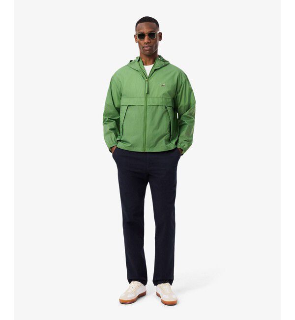 LACOSTE「レギュラーフィットテーパードストレッチチノパンツ」|チノ|