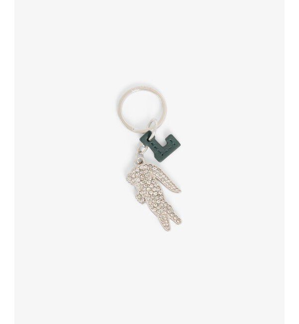 LACOSTE「ワニロゴ＆イニシャルチャームキーホルダー」|その他|