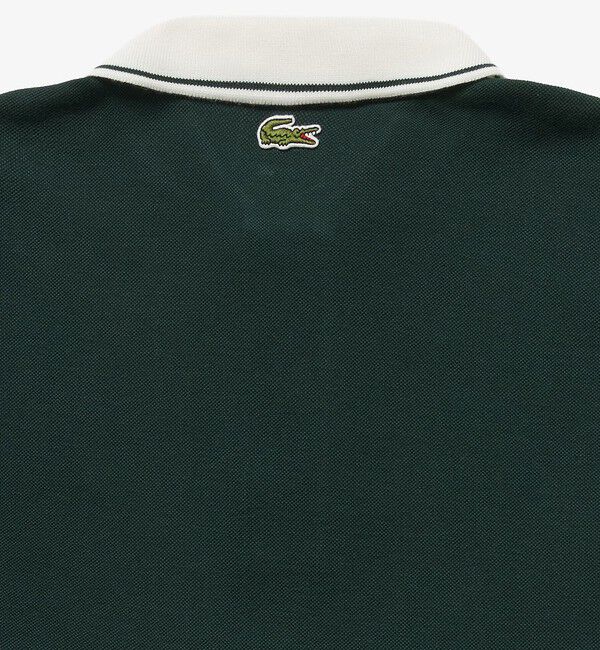 LACOSTE「ワニロゴグラフィックボーダーポロシャツ」|ポロシャツ|