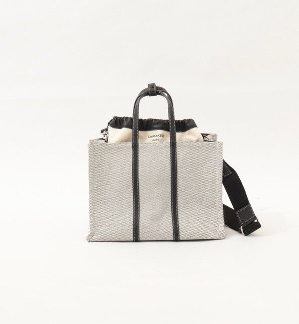 NOLLEY'S「【DeMAKER/ディメーカー】New vase medium bagキャンバストート」|トートバッグ|ブラック