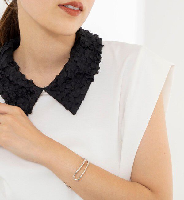 NOLLEY'S「《セットアップ対応/接触冷感》【BECシリーズ】ウォッシャブルハイスペックジャージノースリーブ」|Tシャツ・カットソー|