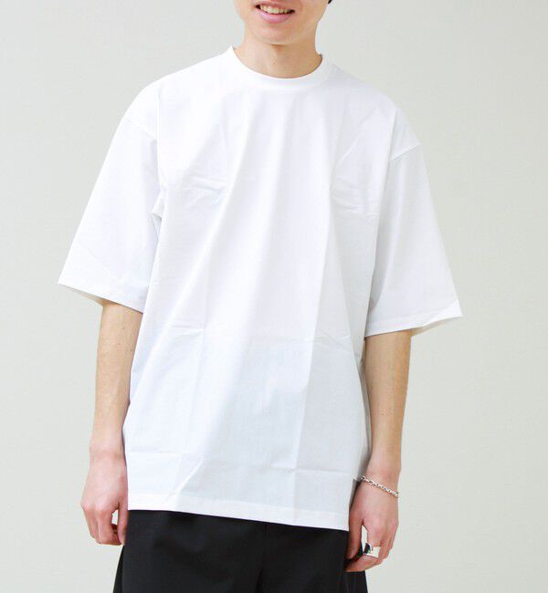 GLOSTER「【TAION / タイオン】FANCTION T-Shirts」|Tシャツ・カットソー|ホワイト