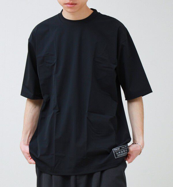 GLOSTER「【TAION / タイオン】FANCTION T-Shirts」|Tシャツ・カットソー|ブラック
