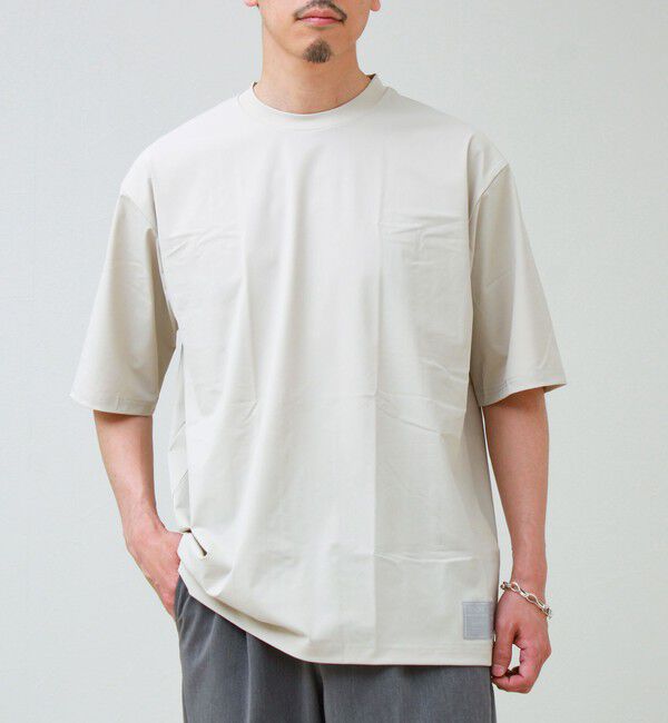 GLOSTER「【TAION / タイオン】FANCTION T-Shirts」|Tシャツ・カットソー|ライトグレー