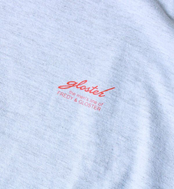 GLOSTER「【SCREEN STARS/スクリーンスターズ】杢ボディ染め 配色ロゴ クルーネックカラーＴシャツ」|Tシャツ・カットソー|