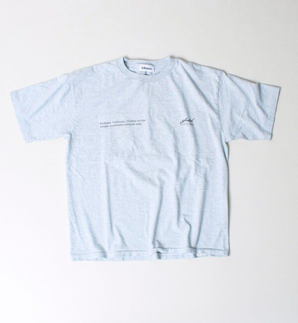 GLOSTER「【SCREEN STARS/スクリーンスターズ】杢ボディ染め 配色ロゴ クルーネックカラーＴシャツ」|Tシャツ・カットソー|