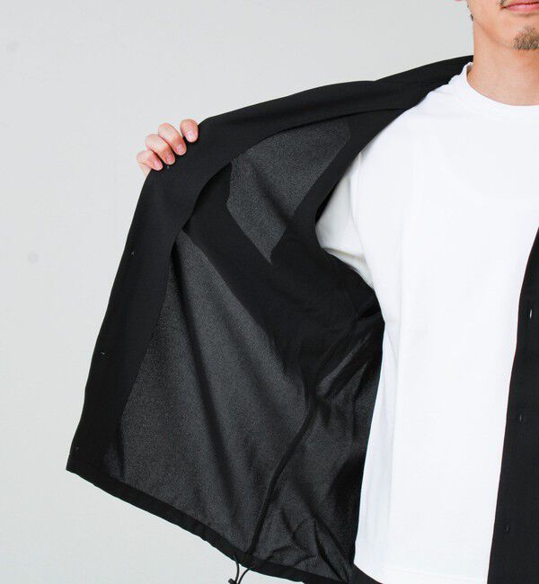 GLOSTER「【COOLMAX/セットアップ対応】エバレットメッシュオープンカラー半袖シャツ」|シャツ・ブラウス|