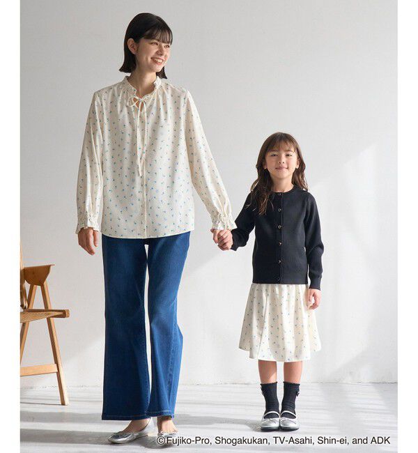 Rope&rsquo;Picnic「【ドラえもんコレクション】花柄ブラウス」|シャツ・ブラウス|
