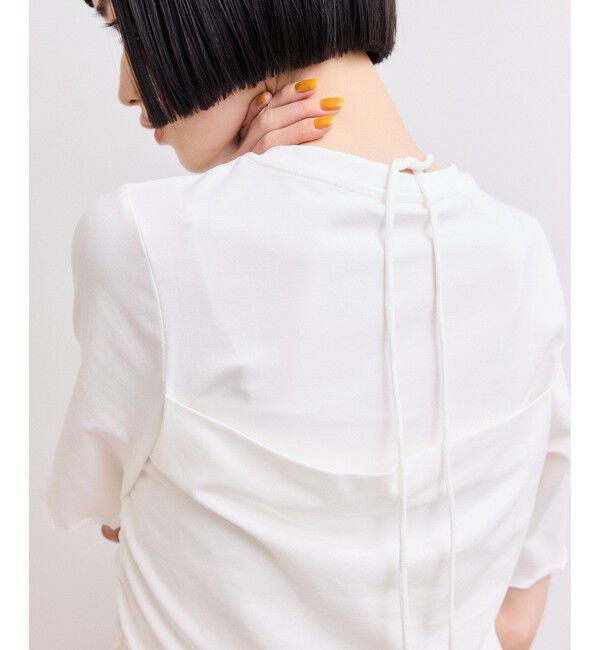 ADAM ET ROPE'「【WEB限定】ベアトップレイヤードカットソー」|Tシャツ・カットソー|