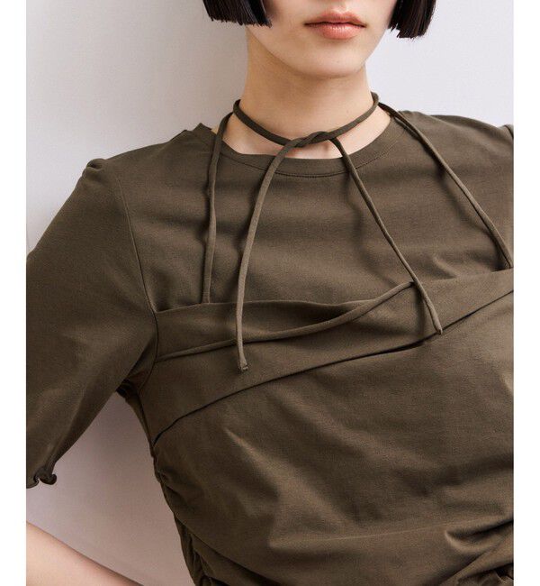 ADAM ET ROPE'「【WEB限定】ベアトップレイヤードカットソー」|Tシャツ・カットソー|