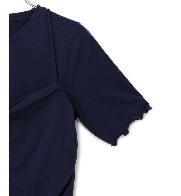 ADAM ET ROPE'「【WEB限定】ベアトップレイヤードカットソー」|Tシャツ・カットソー|