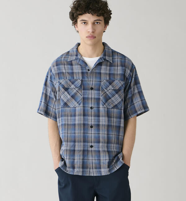  「PENDLETON | オープンカラー 半袖シャツ MEN」|シャツ・ブラウス|