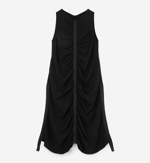  「eunoia｜シャーリング ロングワンピース WOMEN」|ワンピース|