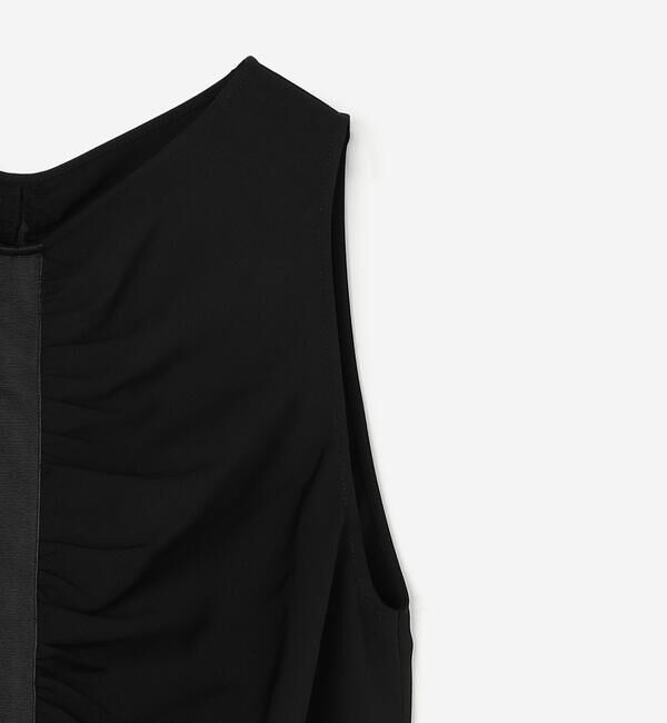 「eunoia｜シャーリング ロングワンピース WOMEN」|ワンピース|