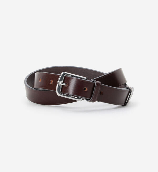 Brady「Brady | STIRRUP BELT 1in-SILVER UNISEX」|ベルト|BROWN