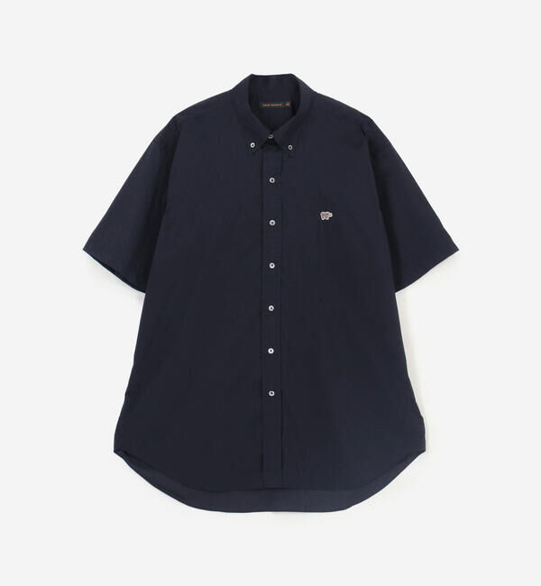  「SCYE BASICS | 〈別注〉ナイロン ボタンダウン半袖シャツ MEN」|シャツ・ブラウス|DKNAVY