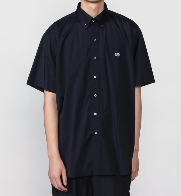  「SCYE BASICS | 〈別注〉ナイロン ボタンダウン半袖シャツ MEN」|シャツ・ブラウス|