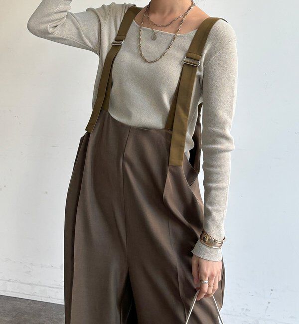  「【WEB限定】ツイルサロペット」|ワンピース|