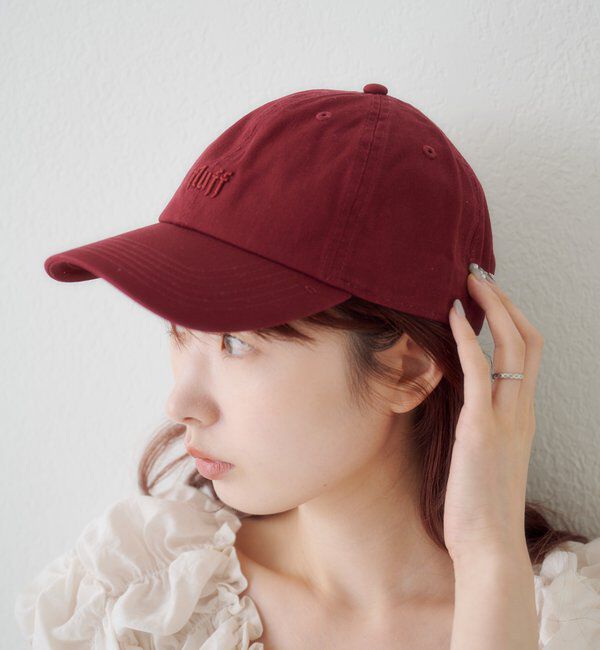  「ロゴ刺繍キャップ」|ハット|