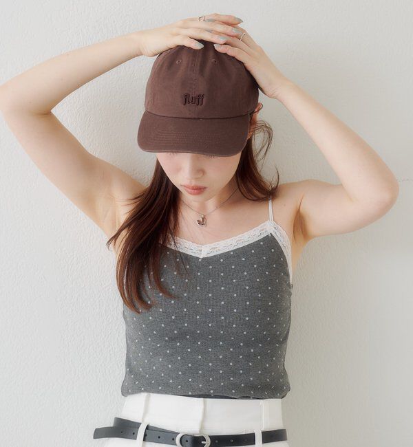  「ロゴ刺繍キャップ」|ハット|