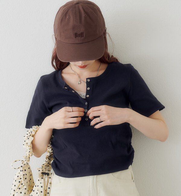  「ロゴ刺繍キャップ」|ハット|