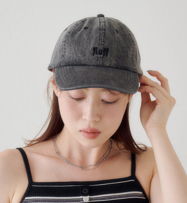  「ロゴ刺繍キャップ」|ハット|