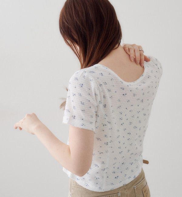  「【花柄&無地】ピコポコTEE」|Tシャツ・カットソー|