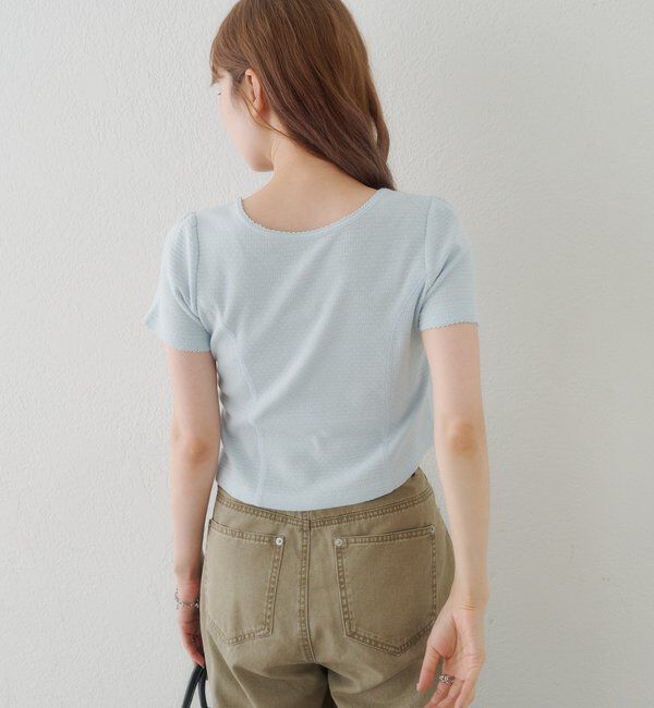  「【花柄&無地】ピコポコTEE」|Tシャツ・カットソー|