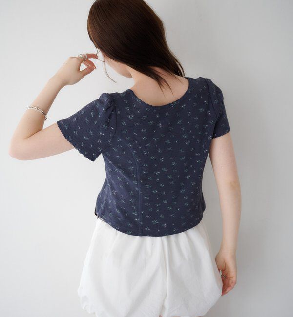  「【花柄&無地】ピコポコTEE」|Tシャツ・カットソー|
