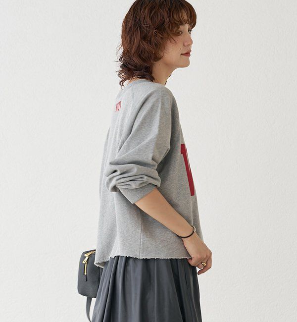  「【Yossshiiii企画】ワイドロゴカットオフスエット」|Tシャツ・カットソー|