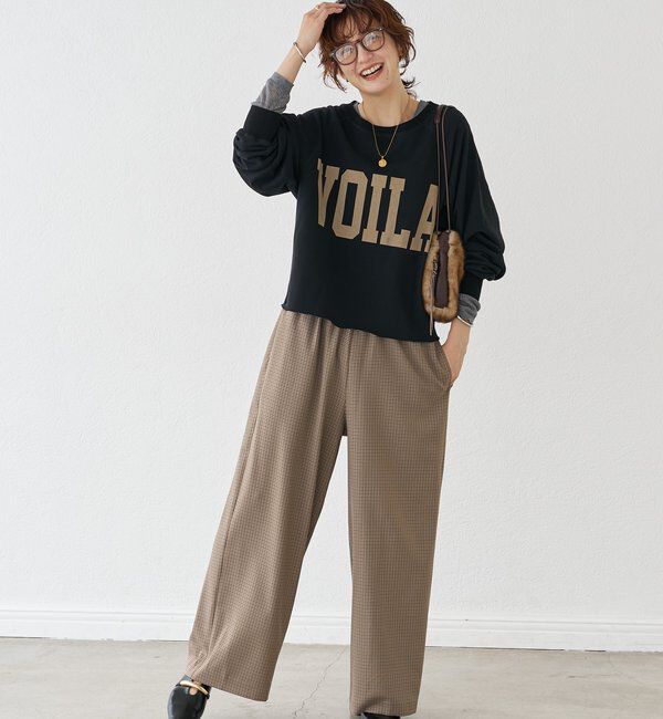  「【Yossshiiii企画】ワイドロゴカットオフスエット」|Tシャツ・カットソー|