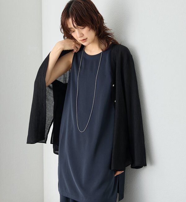 「【A・MONN】【セットアップ着用可能/接触冷感】suttoブラウス」|シャツ・ブラウス|
