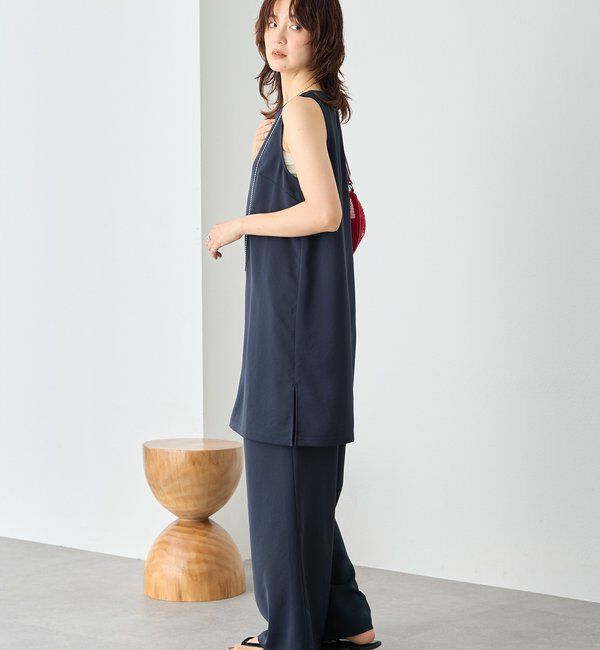  「【A・MONN】【セットアップ着用可能/接触冷感】suttoブラウス」|シャツ・ブラウス|