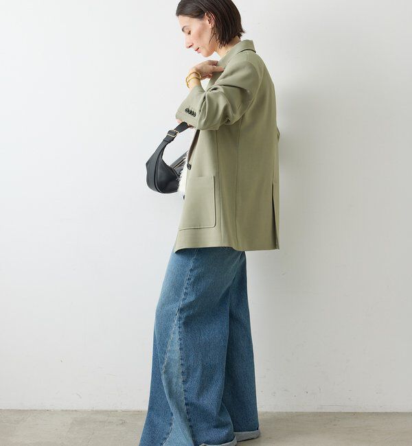  「ウイングショルダージャケット」|テーラードジャケット|