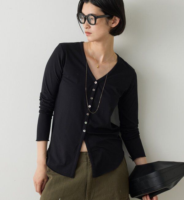  「【La nature linge】 キュプラハイツイストカーデ」|Tシャツ・カットソー|