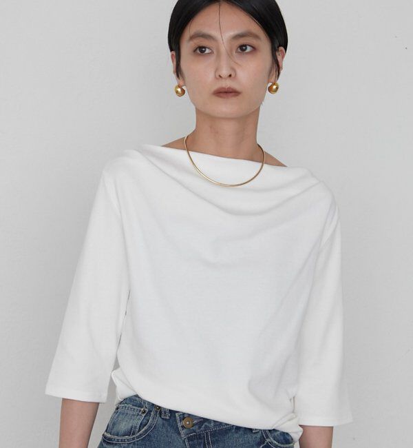  「ドレープカットソー」|Tシャツ・カットソー|