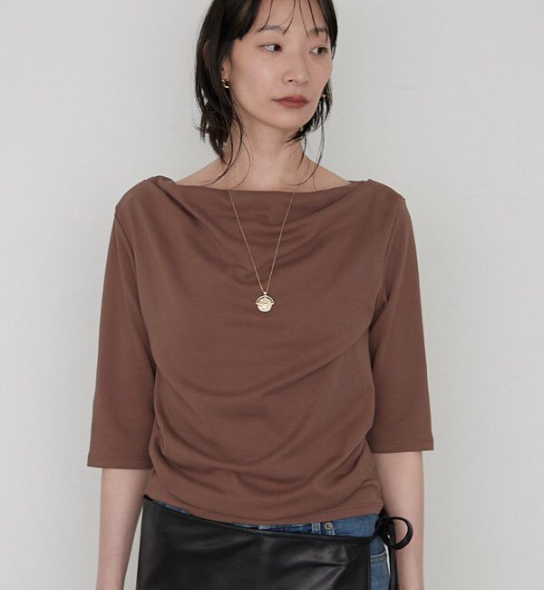  「ドレープカットソー」|Tシャツ・カットソー|
