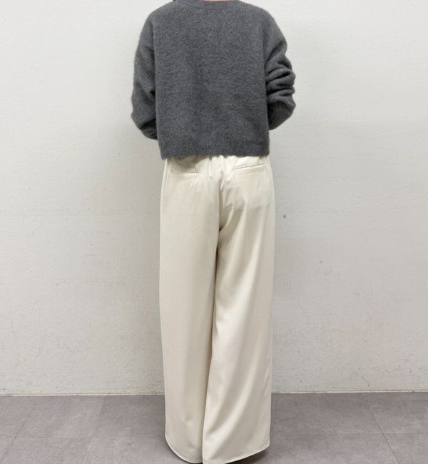  「《前後着用可》ファーカシミヤ2WAYカーディガン」|ニット・セーター|