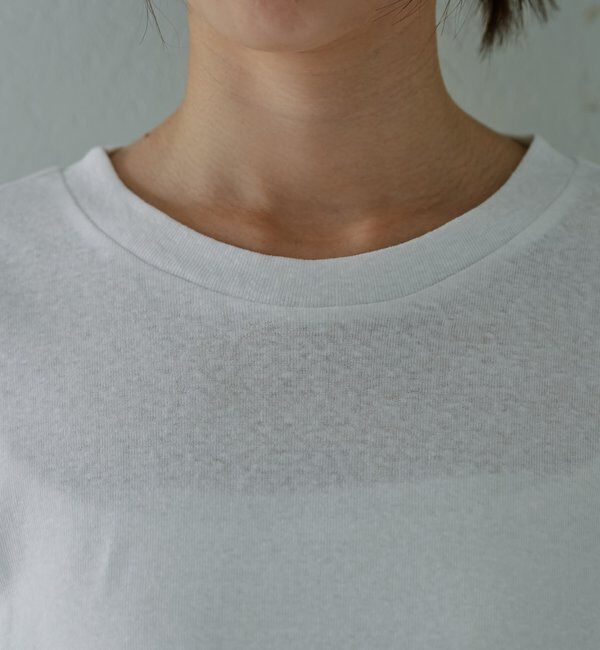  「スラブコットンチビTee」|Tシャツ・カットソー|