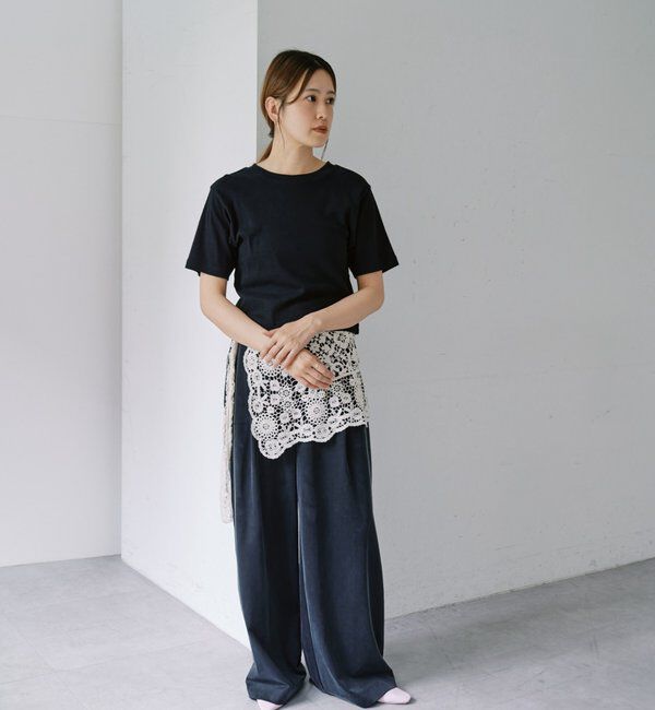  「スラブコットンチビTee」|Tシャツ・カットソー|