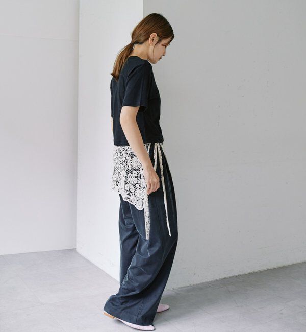  「スラブコットンチビTee」|Tシャツ・カットソー|