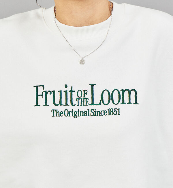 ABAHOUSE「【FRUIT OF THE LOOM】エンブレム 刺繍 ヘビーオンス ルーズ ク」|スウェット・ジャージ|
