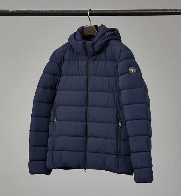 ABAHOUSE「【CAPE HORN】WILLIAMS / ショートダウンジャケット」|ダウン|ネイビー